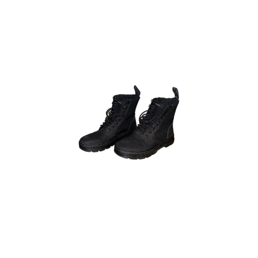 Dr. Martens Black Textile Winter Boots - Women’s Size 9